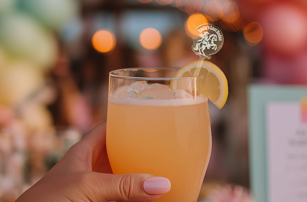 Bachelorette Party Drink Stirrers: Personalized Details for “Emily’s Last Rodeo” in Nashville